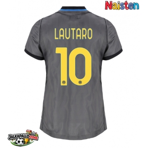Inter Milan Lautaro Martinez #10 Kolmaspaita Naisten 2026-27 Lyhythihainen Inter Milan Lautaro Martinez #10 Kolmaspaita Naisten 2026-27 Lyhythihainen